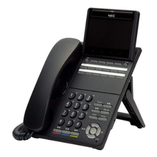 A-069/A-070 NEC ITK-12CG-2D(WH/BK)TEL DT900シリーズ 12ボタンカラーIP多機能電話機(白/黒)