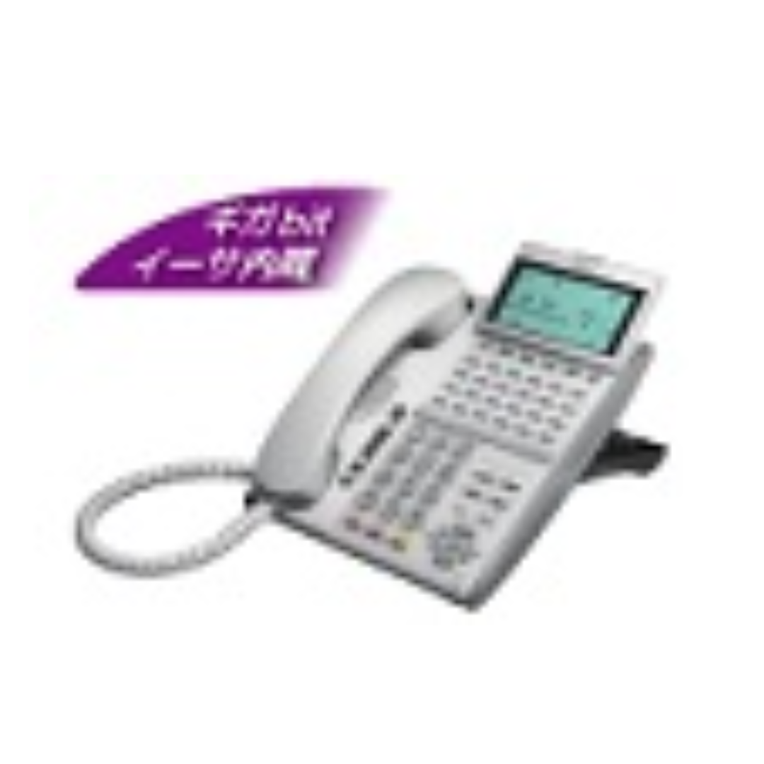 A-074 NEC ITZ-24PAG-2D(WH)TEL DT800シリーズ 24ボタンアナログ停電IP多機能電話機(WH)