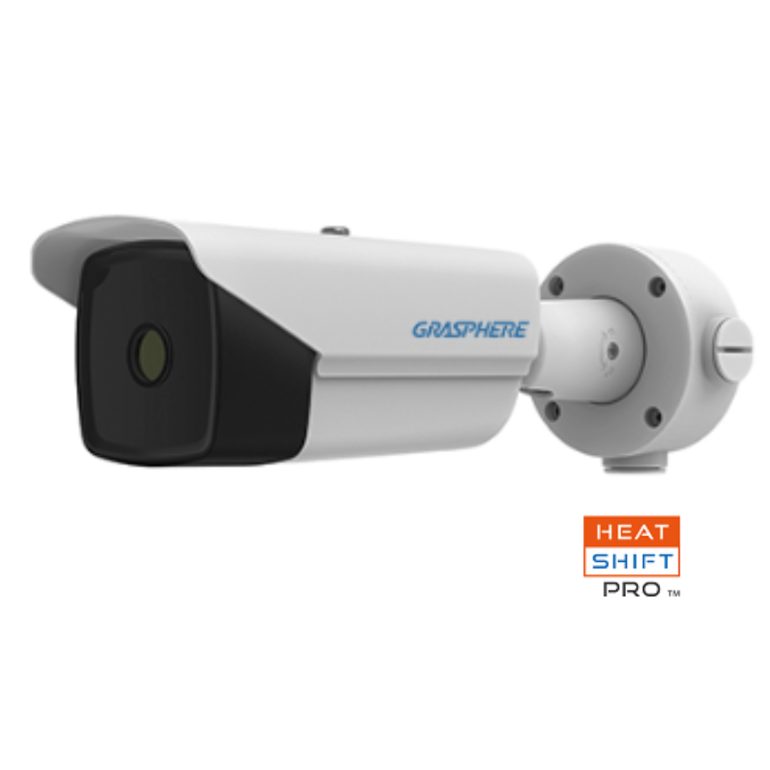 0205 グラスフィアジャパン GJ-IP2137FX-THSY/Q4 HEAT SHIFT™ Fire Watcher(火災・温度急上昇検知AIサーマルカメラ)