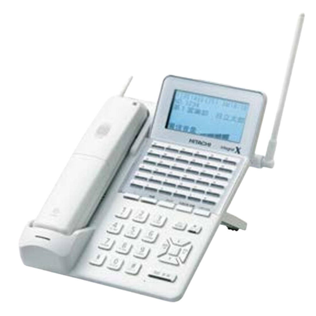 H-004 日立 ET-36XI-DHCL(W/B) ET-Xi36ボタンデジタルハンドルコードレス電話機(ホワイト/ブラック)