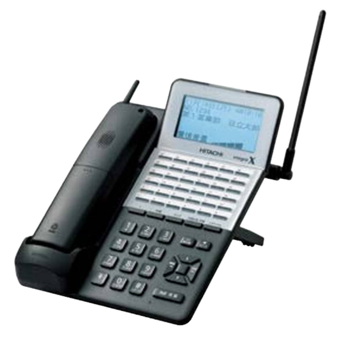 H-004 日立 ET-36XI-DHCL(W/B) ET-Xi36ボタンデジタルハンドルコードレス電話機(ホワイト/ブラック)