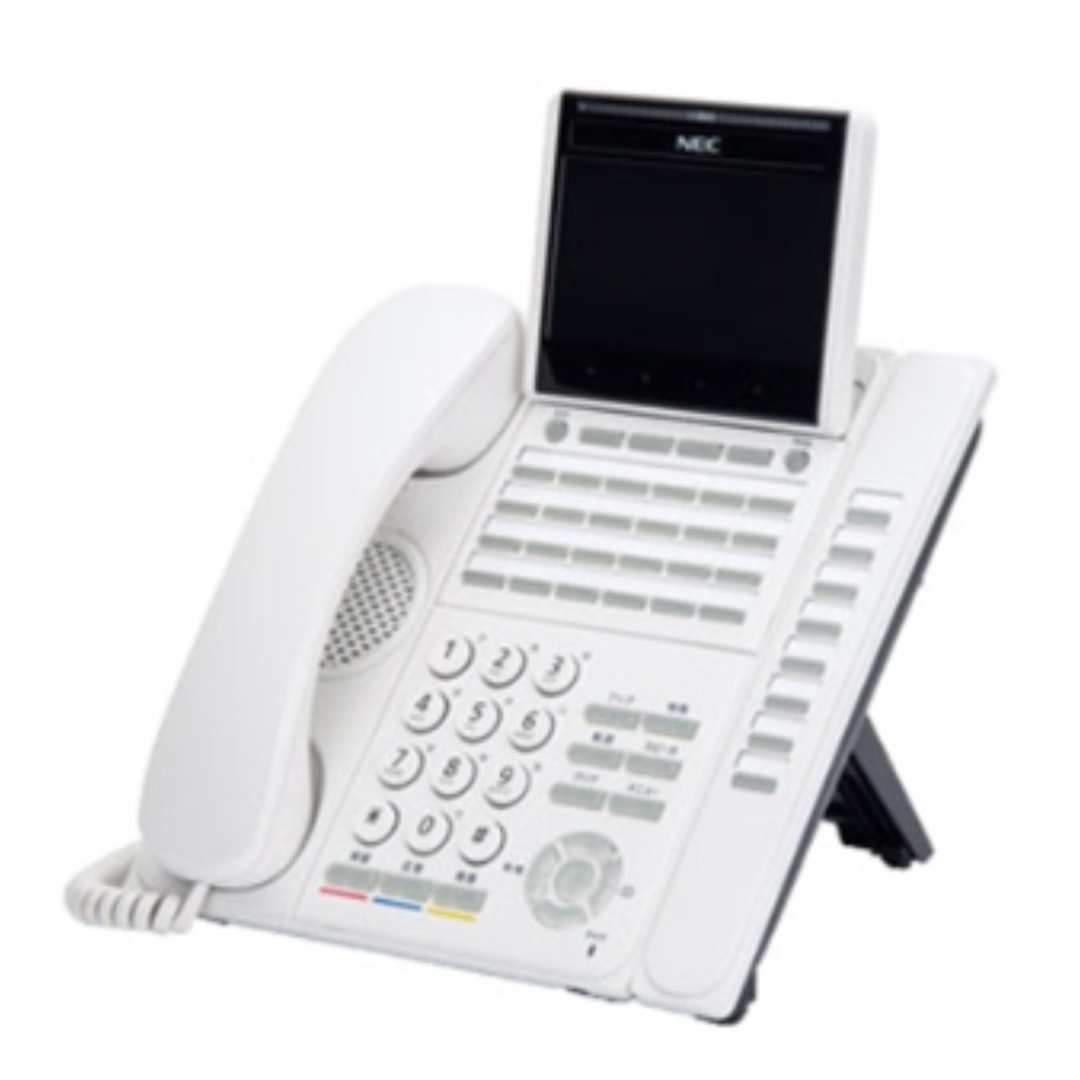 A-073 NEC ITK-32CG-1D(WH)TEL DT900シリーズ 32ボタンカラーIP多機能電話機(WH)